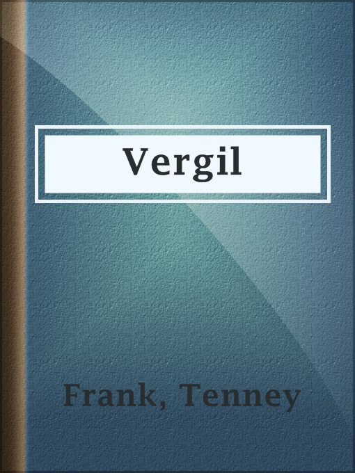 Imagen de portada para Vergil